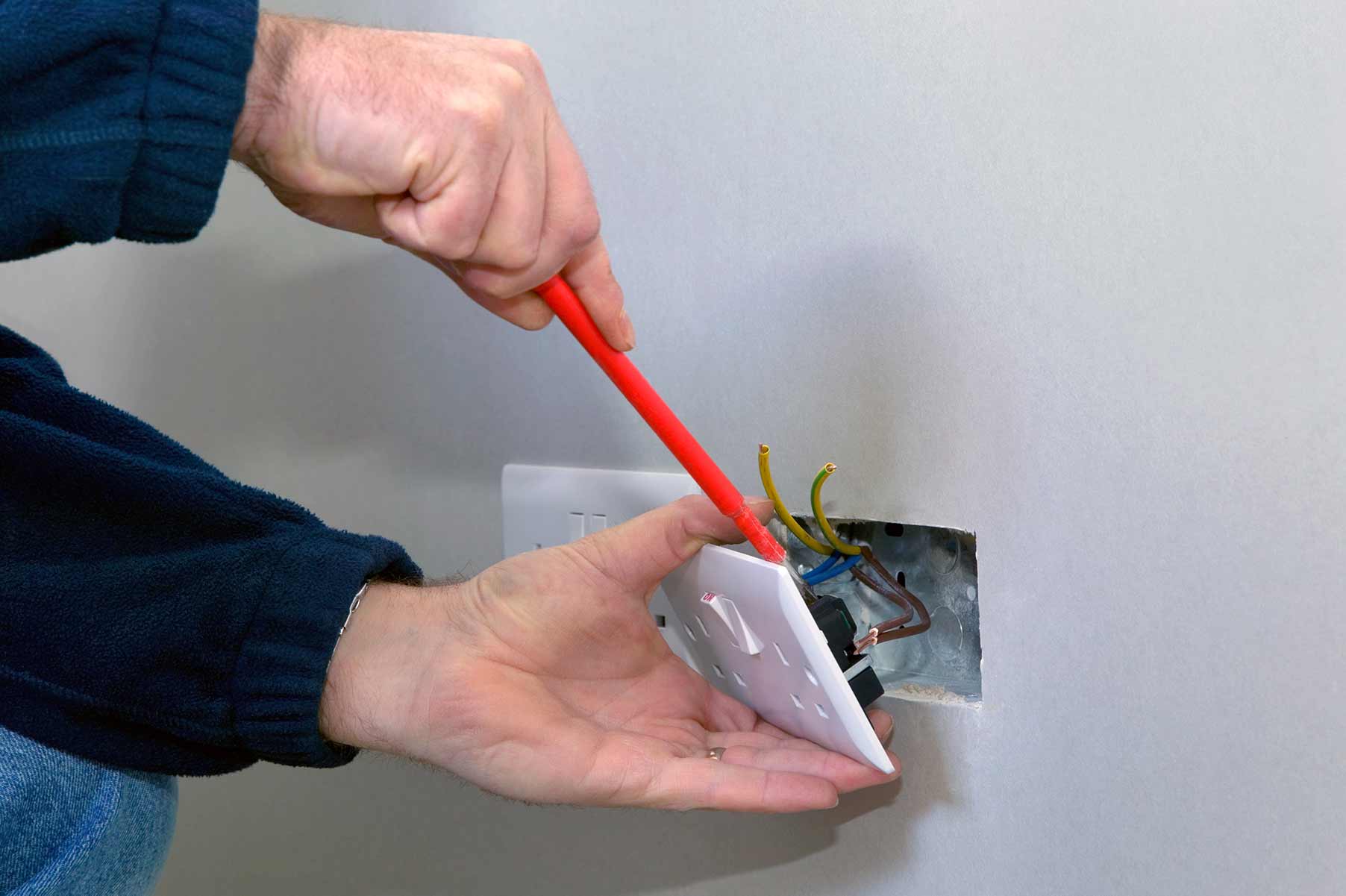 Our electricians can install plug sockets for domestic and commercial proeprties in Innsworth and the local area. 